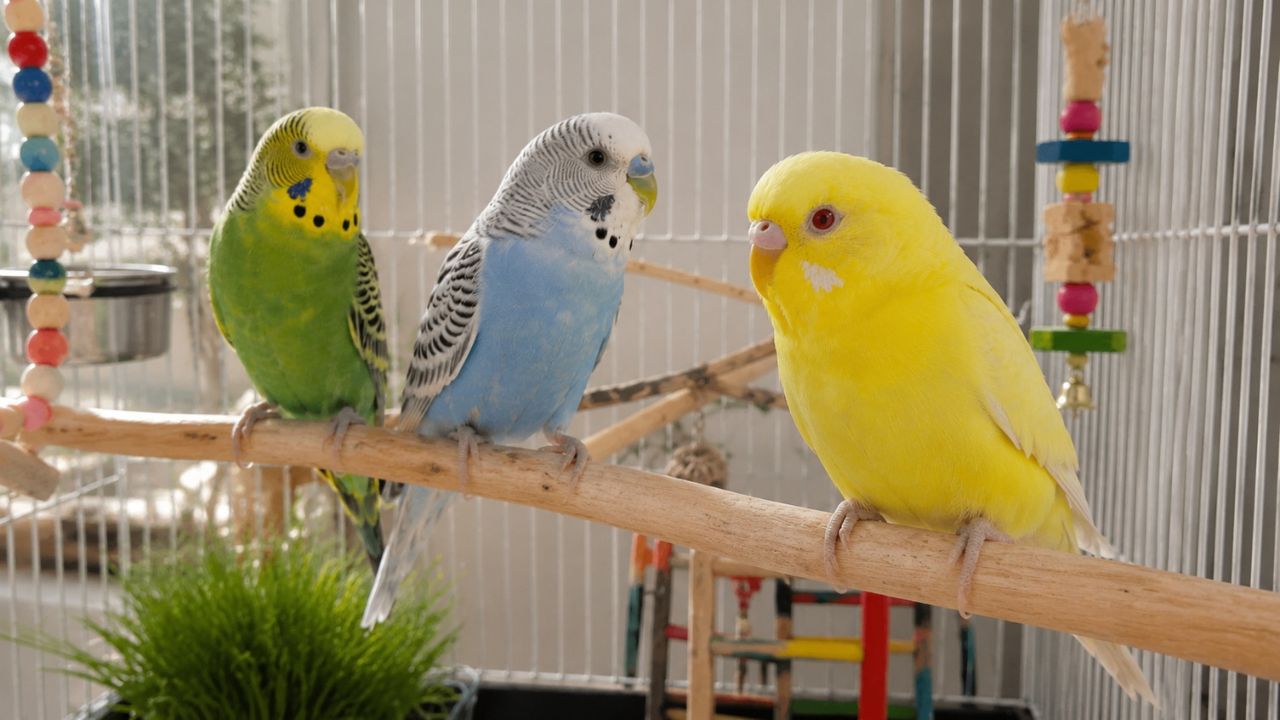 Budgie with red eyes UK owner worried health check guide