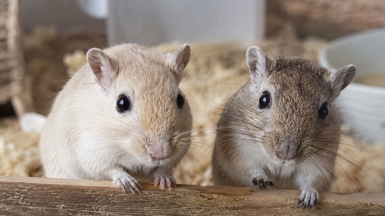 pair of gerbils