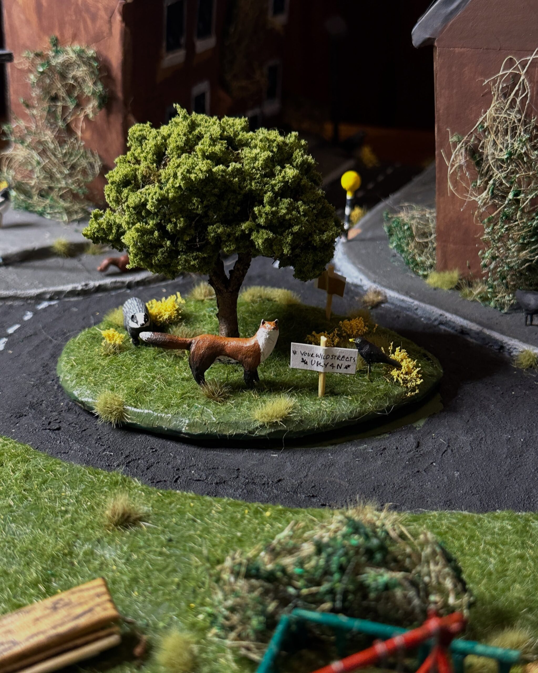 European pesticide-free city park successful wildlife model