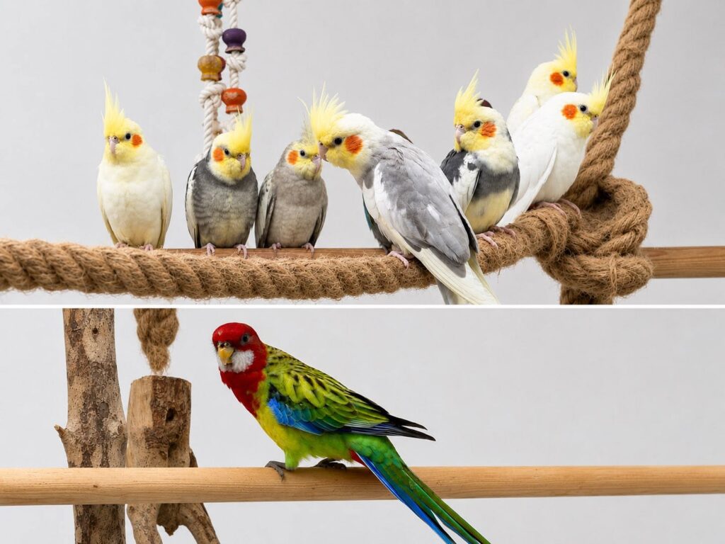 Budgies, Cockatiels And Canaries