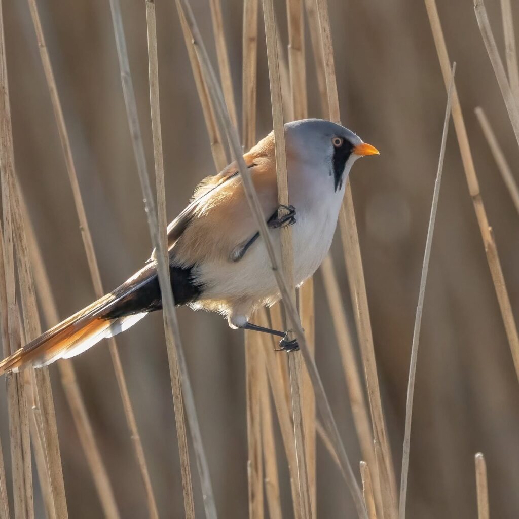 RSPB Minsmere nightingale conservation and managed scrub habitat