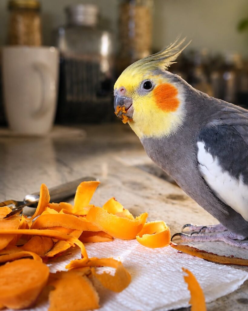 cockatiels Carrot.