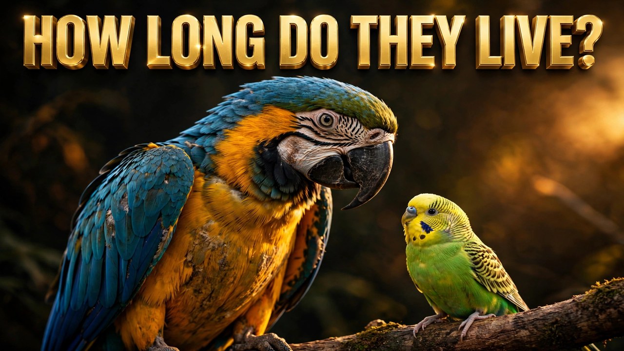 How Long Do Pet Birds Live